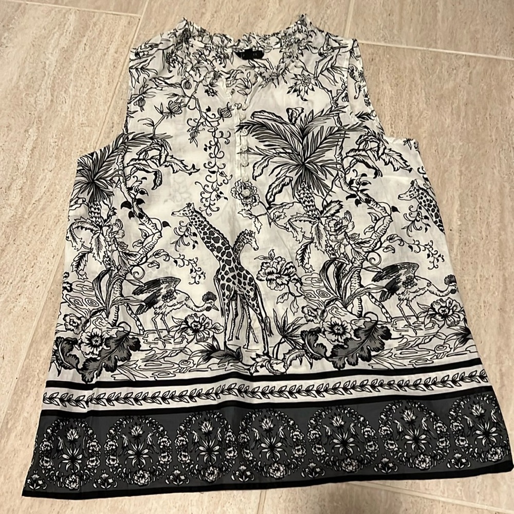 Talbots Sleeveless Top Size Small